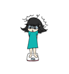 くせ毛ちゃんの日常（個別スタンプ：35）