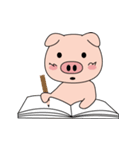 のんき豚の「豚丸」奮闘日記（個別スタンプ：14）