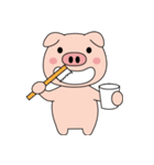 のんき豚の「豚丸」奮闘日記（個別スタンプ：25）