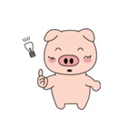 のんき豚の「豚丸」奮闘日記（個別スタンプ：34）