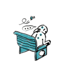 Neck pain man（個別スタンプ：30）