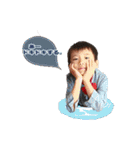 子供の懐かしいオモロ顔（個別スタンプ：3）