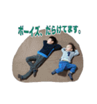子供の懐かしいオモロ顔（個別スタンプ：26）