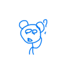 I'm Blue Bear（個別スタンプ：3）