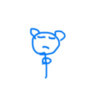 I'm Blue Bear（個別スタンプ：4）