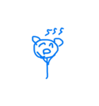 I'm Blue Bear（個別スタンプ：5）