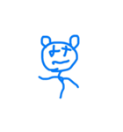 I'm Blue Bear（個別スタンプ：11）