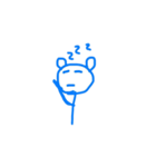 I'm Blue Bear（個別スタンプ：18）