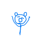 I'm Blue Bear（個別スタンプ：19）