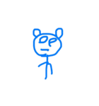 I'm Blue Bear（個別スタンプ：24）