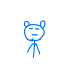 I'm Blue Bear（個別スタンプ：26）