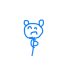 I'm Blue Bear（個別スタンプ：27）