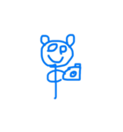 I'm Blue Bear（個別スタンプ：28）