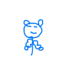 I'm Blue Bear（個別スタンプ：29）