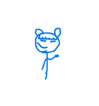 I'm Blue Bear（個別スタンプ：31）
