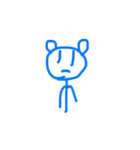 I'm Blue Bear（個別スタンプ：39）