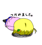 次元少女と日常会話(スタンダードスタンプ)（個別スタンプ：15）