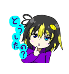 次元少女と日常会話(スタンダードスタンプ)（個別スタンプ：32）