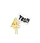 ピザです。（個別スタンプ：2）