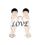 sis and bro v.1（個別スタンプ：15）