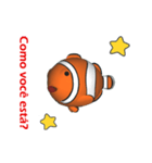 (In Portuguese) CG Clownfish (2)（個別スタンプ：5）