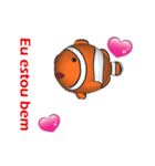 (In Portuguese) CG Clownfish (2)（個別スタンプ：6）