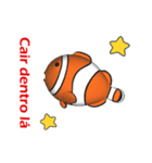 (In Portuguese) CG Clownfish (2)（個別スタンプ：7）