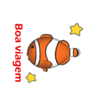 (In Portuguese) CG Clownfish (2)（個別スタンプ：8）