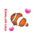 (In Portuguese) CG Clownfish (2)（個別スタンプ：9）