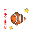 (In Portuguese) CG Clownfish (2)（個別スタンプ：16）