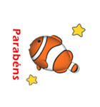 (In Portuguese) CG Clownfish (1)（個別スタンプ：3）