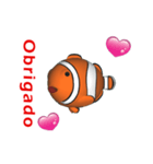 (In Portuguese) CG Clownfish (1)（個別スタンプ：4）
