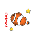 (In Portuguese) CG Clownfish (1)（個別スタンプ：7）