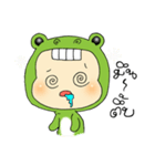 funny little frog（個別スタンプ：8）