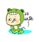 funny little frog（個別スタンプ：28）