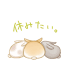 うさぎと女の子のゆるふわ日常スタンプ（個別スタンプ：15）