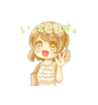 うさぎと女の子のゆるふわ日常スタンプ（個別スタンプ：17）
