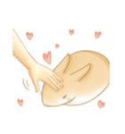 うさぎと女の子のゆるふわ日常スタンプ（個別スタンプ：20）