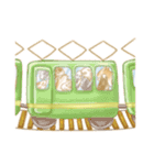 うさぎと女の子のゆるふわ日常スタンプ（個別スタンプ：23）