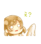 うさぎと女の子のゆるふわ日常スタンプ（個別スタンプ：28）