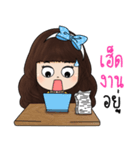 Girl Enjoy（個別スタンプ：1）