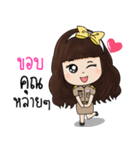 Girl Enjoy（個別スタンプ：9）