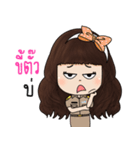 Girl Enjoy（個別スタンプ：16）