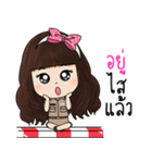 Girl Enjoy（個別スタンプ：22）