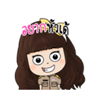 Girl Enjoy（個別スタンプ：28）