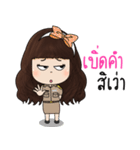 Girl Enjoy（個別スタンプ：35）