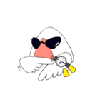 普段使い文鳥（個別スタンプ：22）