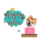 Fhew Chokchai 4 talk cute.（個別スタンプ：7）