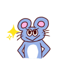 表情豊かなネズミくん（個別スタンプ：5）