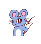 表情豊かなネズミくん（個別スタンプ：11）